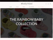 Tablet Screenshot of freshlypicked.com